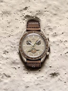 NEW IN BOX Omega x Swatch Bioceramic Moonswatch - Mission to Saturn Wristwatch